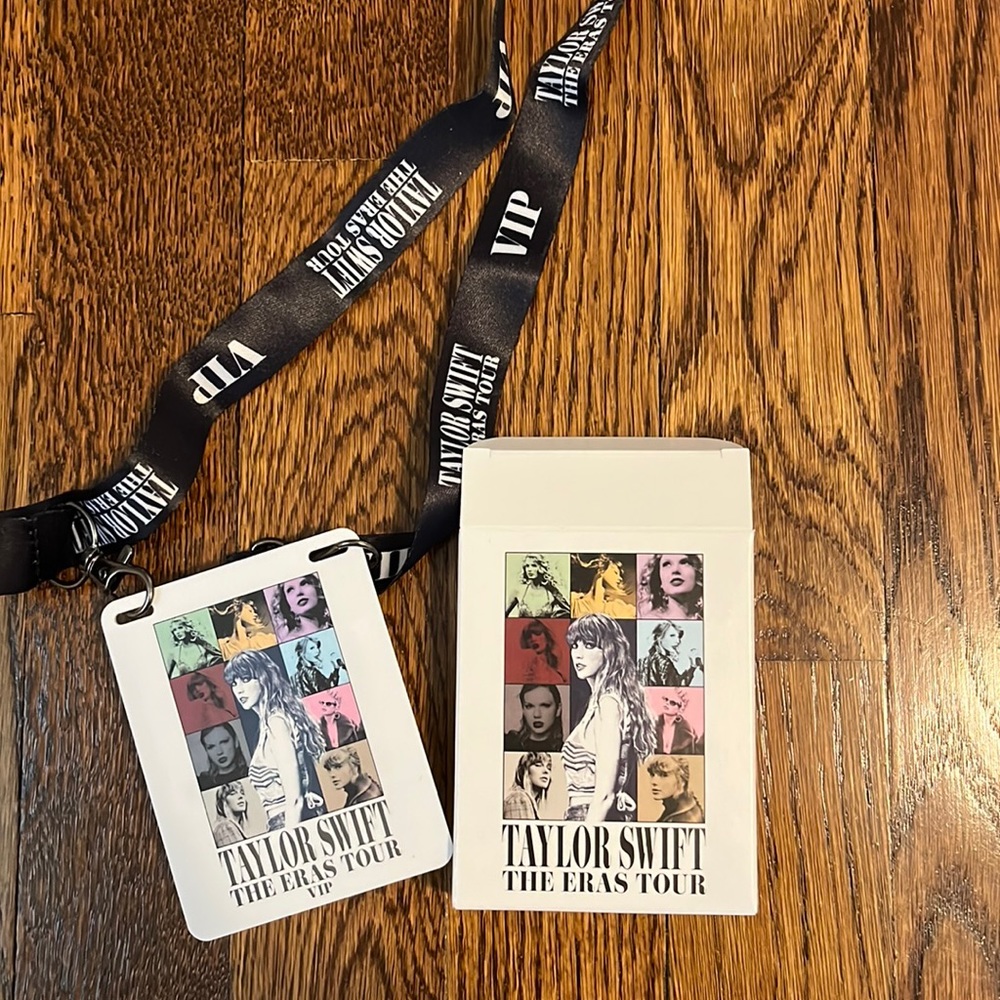 Taylor Swift Eras Tour VIP Lanyard